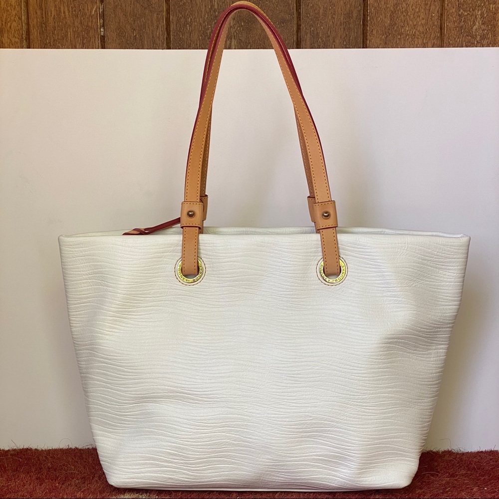 Dooney & Bourke Grommet Shopper White NWT